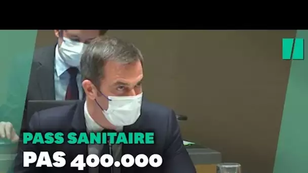 Véran explique pourquoi bien moins de 400.000 personnes risquent de perdre leur pass