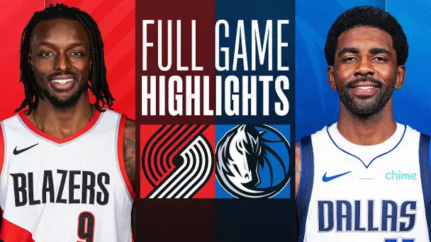 TRAIL BLAZERS at MAVERICKS | FULL GAME HIGHLIGHTS | January 5, 2024