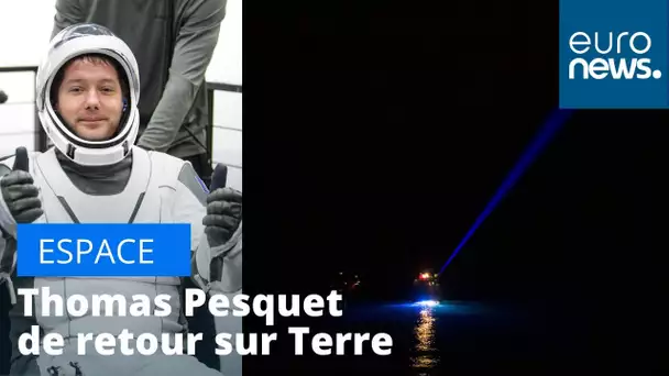 Retour sur Terre réussi pour Thomas Pesquet