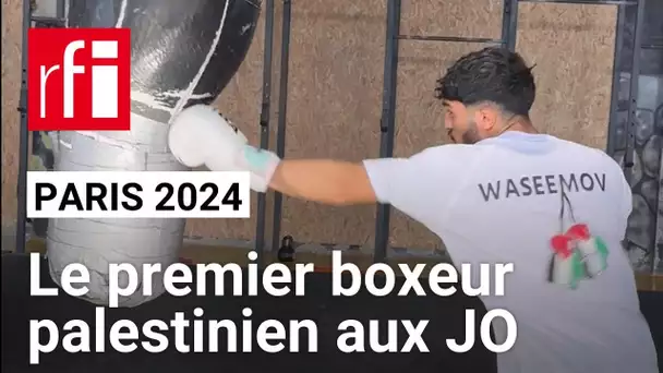 Paris 2024 : Wassim Abou Sal, premier boxeur palestinien aux JO • RFI