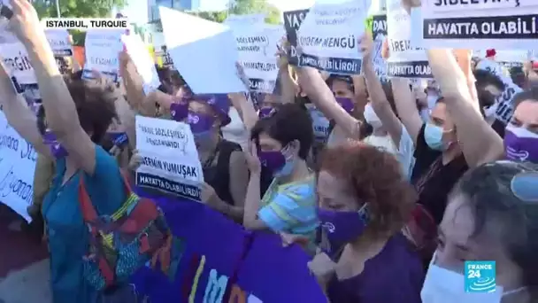 Turquie : des milliers de femmes manifestent pour défendre la convention d'Istanbul