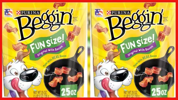 Beggin' Strips Littles Bacon Flavor Dog Treats, 25 OZ