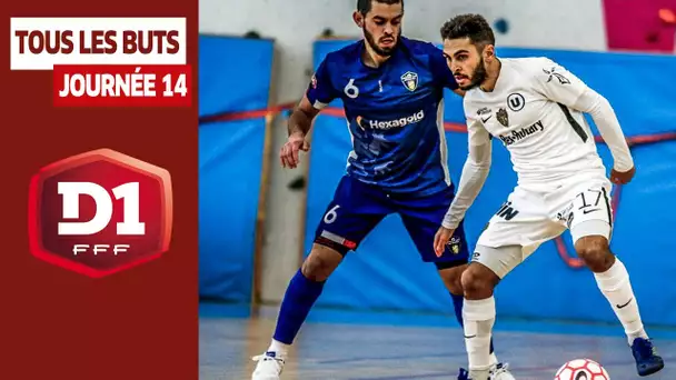 D1 Futsal, Journée 14 : Tous les buts