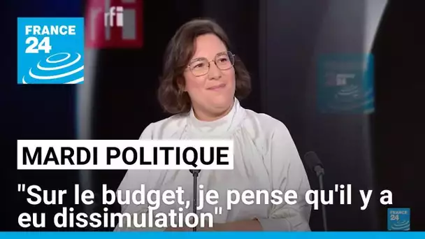 Cyrielle Chatelain : "Sur le budget, je pense qu'il y a eu dissimulation" • FRANCE 24