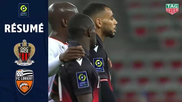 OGC NICE - FC LORIENT (2 - 2) - Résumé - (OGCN - FCL) / 2020/2021