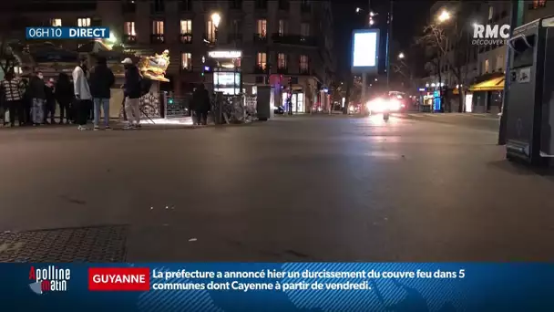 Mardi soir, 20h, le couvre-feu entre en vigueur... et les Français traînent un peu les pieds