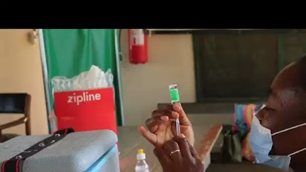 Vaccination au Ghana : des drones pour acheminer les doses