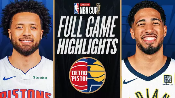 PISTONS at PACERS | EMIRATES NBA CUP 🏆 | FULL GAME HIGHLIGHTS | November 29, 2024