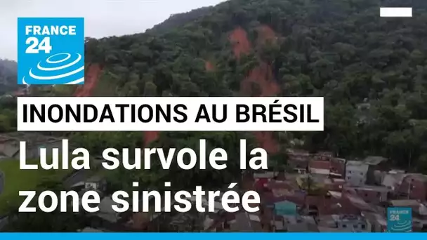 Inondations au Brésil : le bilan s'alourdit à 40 morts, Lula survole la zone sinistrée