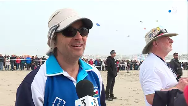 Berck : des cerfs-volants pour colorer le ciel gris