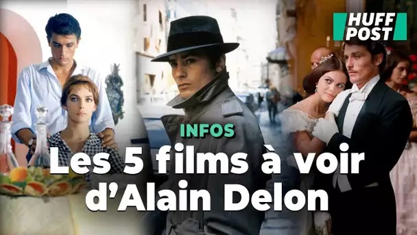 Les 5 films d’Alain Delon qui ont marqué sa carrière