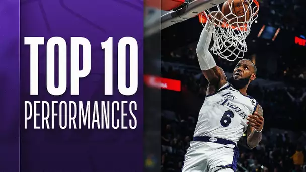 NBA's Top 10 Performances of Week 5 | 2022-23 Season