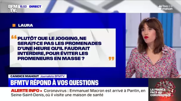 Ne faudrait-il pas interdire les promenades plutôt que les jogging? BFMTV répond à vos questions