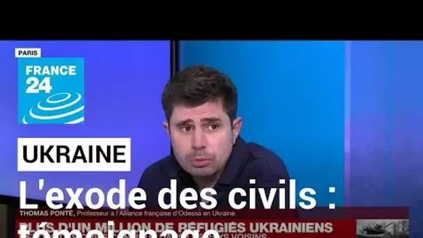 'Est-ce qu'on pourra retourner chez nous un jour ?' : témoignage d'un professeur qui a fui l'Ukraine