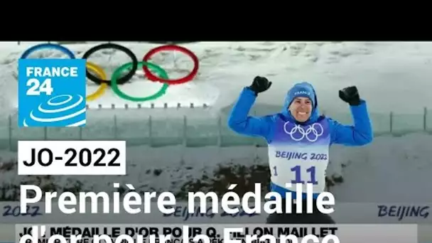 JO-2022 : première médaille d'or pour la France en biathlon • FRANCE 24