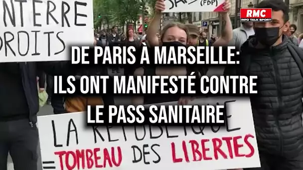 Manifestations contre le pass sanitaire :  "Je veux qu'on respecte la liberté de chacun"