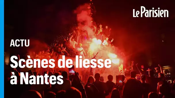 Chants, feux d'artifice... Nantes s'embrase après sa victoire en finale de la Coupe de France