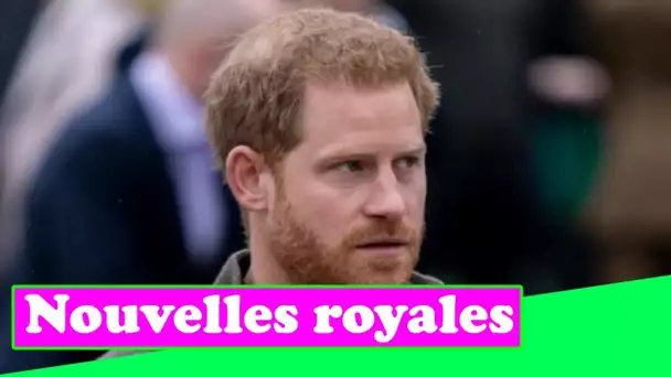 La faille du prince Harry est toujours «trop brute» pour William et les autres membres de la famille