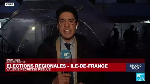 Régionales : La présidente sortante Valérie Pécresse l'emporte largement  en Ile de France