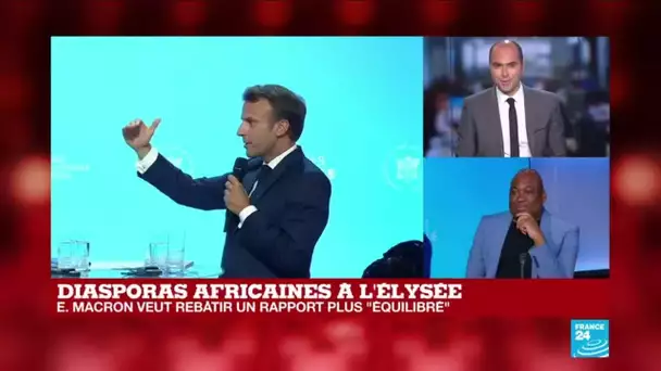 Diasporas africaines à l'Élysée : Macron veut changer les "prismes" et les "paradigmes", vraiment ?