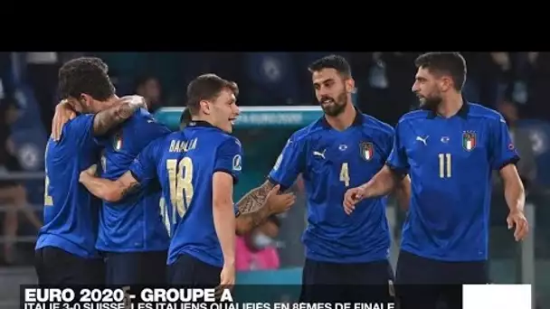 Euro-2021 : L'Italie frappe fort contre la Suisse