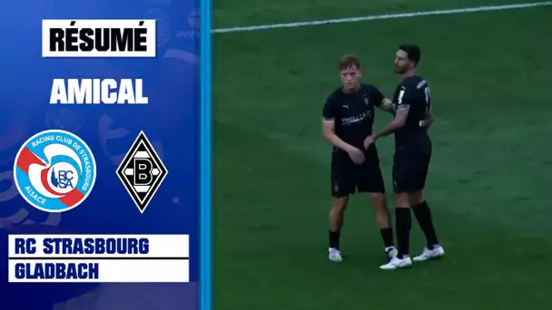 Résumé : Monchengladbach 1-0 Strasbourg - match amical