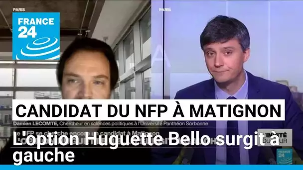 Candidat du NFP à Matignon : l'option Huguette Bello surgit à gauche • FRANCE 24