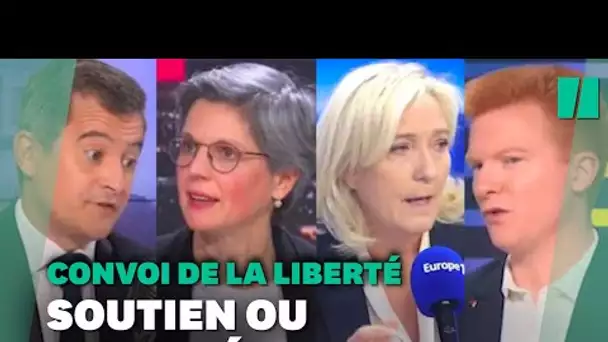 Le "Convoi de la liberté" en France embarrasse les responsables politiques