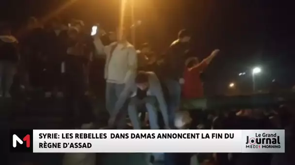 Syrie : Les rebelles dans Damas annoncent la fin du règne de Bachar Al-Assad