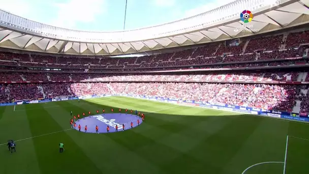 Calentamiento Atlético de Madrid vs Sevilla FC