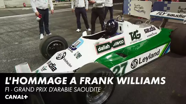 Le tour d'hommage à Frank Williams - GP d'Arabie Saoudite