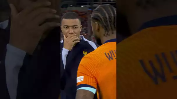 🤝 Les retrouvailles chaleureuses entre Mbappé et Wijnaldum ! #shorts