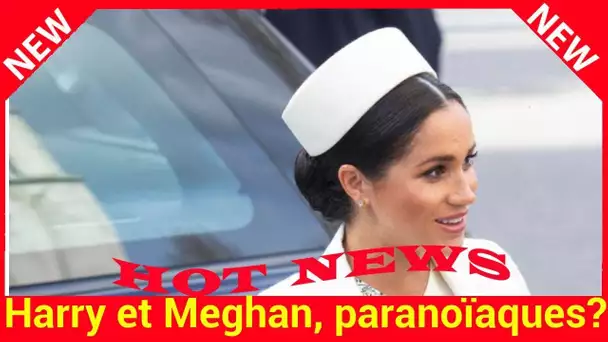 Harry et Meghan, paranoïaques? Un personnel réduit au minimum à Frogmore Cottage