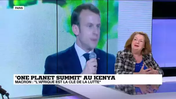 Macron au One Planet Summit : 'l&#039;Afrique est la clé de la lutte'