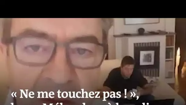 Mélenchon filme la perquisition de son domicile