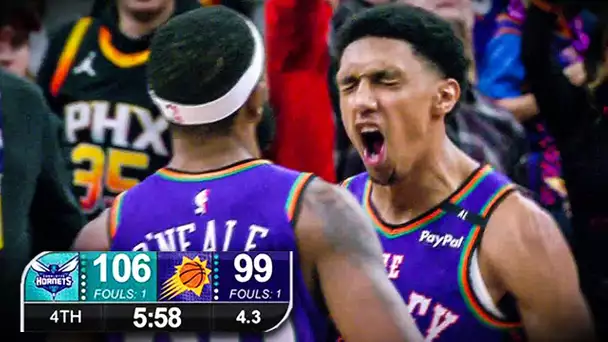 Final 5:58 CRAZY ENDING! Suns vs Hornets 👀 | January 12, 2025