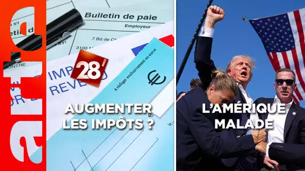 Violence politique aux États-Unis / Faut-il augmenter les impôts ? | 28 minutes | ARTE