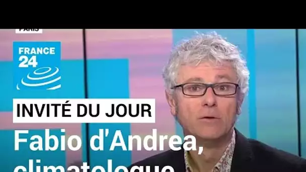 Fabio d’Andrea, climatologue : "Nous vivons une canicule d'hiver" • FRANCE 24