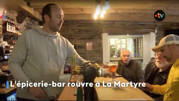 L'épicerie-bar rouvre à La Martyre