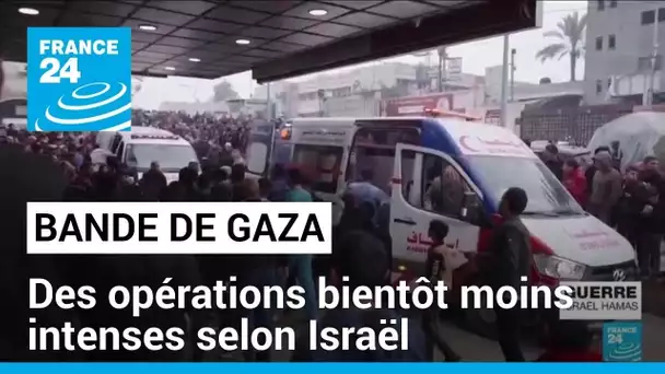 Bande de Gaza : bombardements sur le sud, des opérations bientôt moins intenses selon Israël