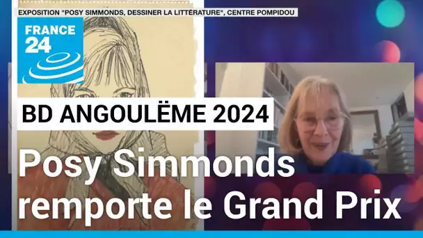 Festival de la BD d'Angoulême 2024 : la Britannique Posy Simmonds remporte le Grand Prix