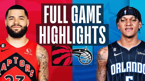 RAPTORS at MAGIC | NBA FULL GAME HIGHLIGHTS | December 11, 2022