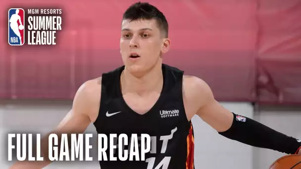 HEAT vs MAGIC | 5 Players Score Double Figures For Miami | MGM Resorts NBA Summer League