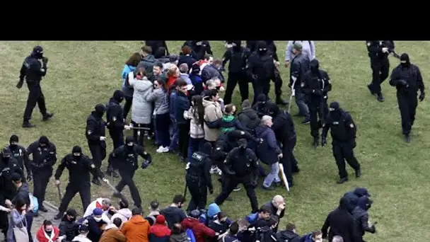 Nouvelle manifestation en Biélorussie, violente répression par les forces de l'ordre