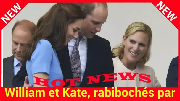 William et Kate,rabibochés par Zara: la cousine du prince a aussi subi l'infidélité de son époux