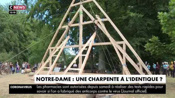 Notre-Dame : une charpente à l'identique