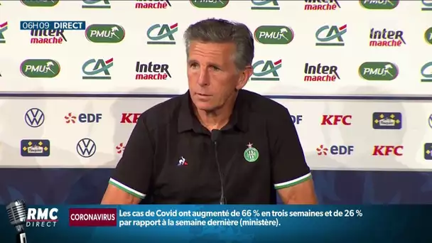 Finale de la Coupe de France: l’entraîneur de Saint-Étienne veut surtout prendre du plaisir