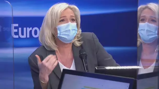 Sarkozy condamné : Marine Le Pen "ne souhaite pas que les magistrats fassent la primaire de la pr…