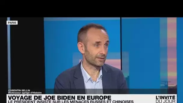 Corentin Sellin : "Joe Biden est très conscient que la démocratie états-unienne est affaiblie"