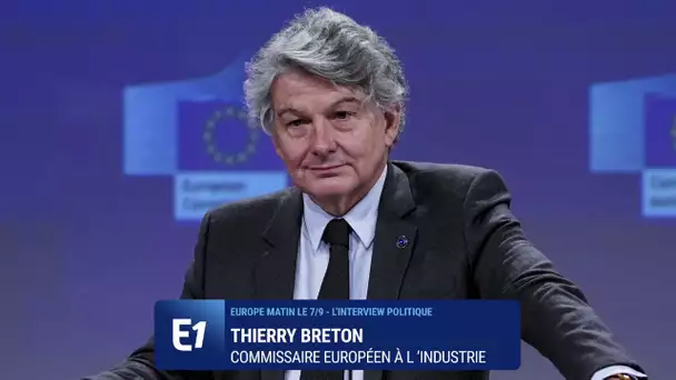 Vaccins : Thierry Breton promet "2 à 3 milliards de doses" produites par an dans l'UE "d'ici fin …